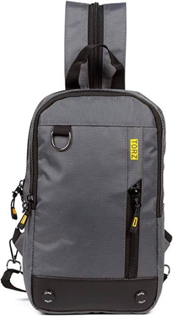 Men's Cross Chest and Backpack Bodybag Functional Waterproof Fabric Tablet Shoulder Bag